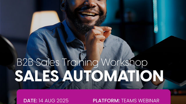 B2B Sales Training Workshop - Sales Automation