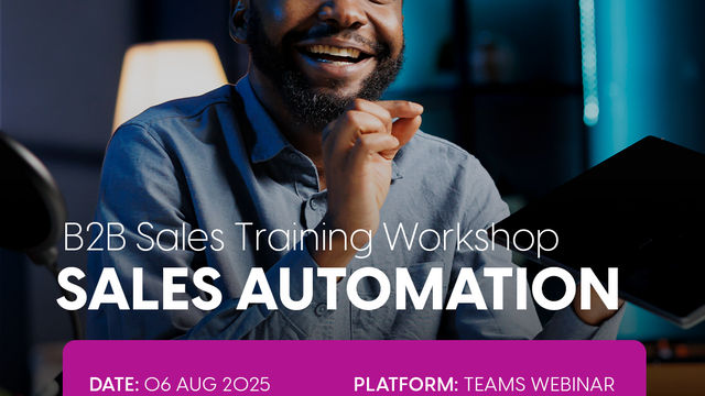 B2B Sales Training Workshop - Sales Automation